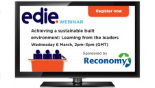 The one-hour webinar is dedicated to the firms within the construction sector that are adapting, innovating and collaborating to achieve a sustainable future